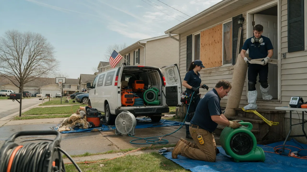 Water Damage Restoration in Tama, IA near me